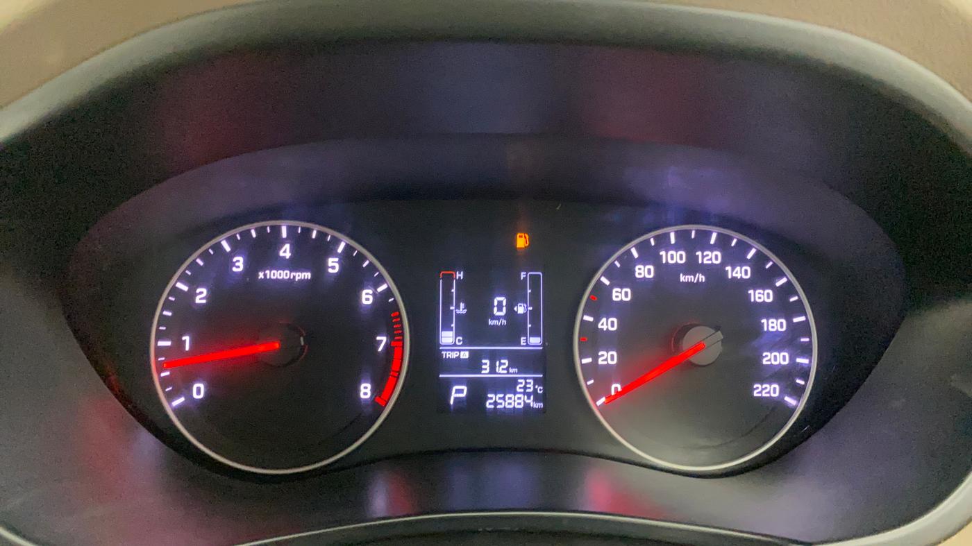 2018 Hyundai Elite i20 MAGNA EXECUTIVE CVT, Petrol, Automatic, 25,852 km, Odometer Image