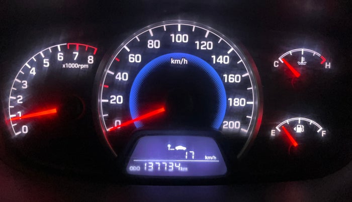 2016 Hyundai Grand i10 MAGNA 1.2 KAPPA VTVT, CNG, Manual, 1,37,728 km, Odometer Image