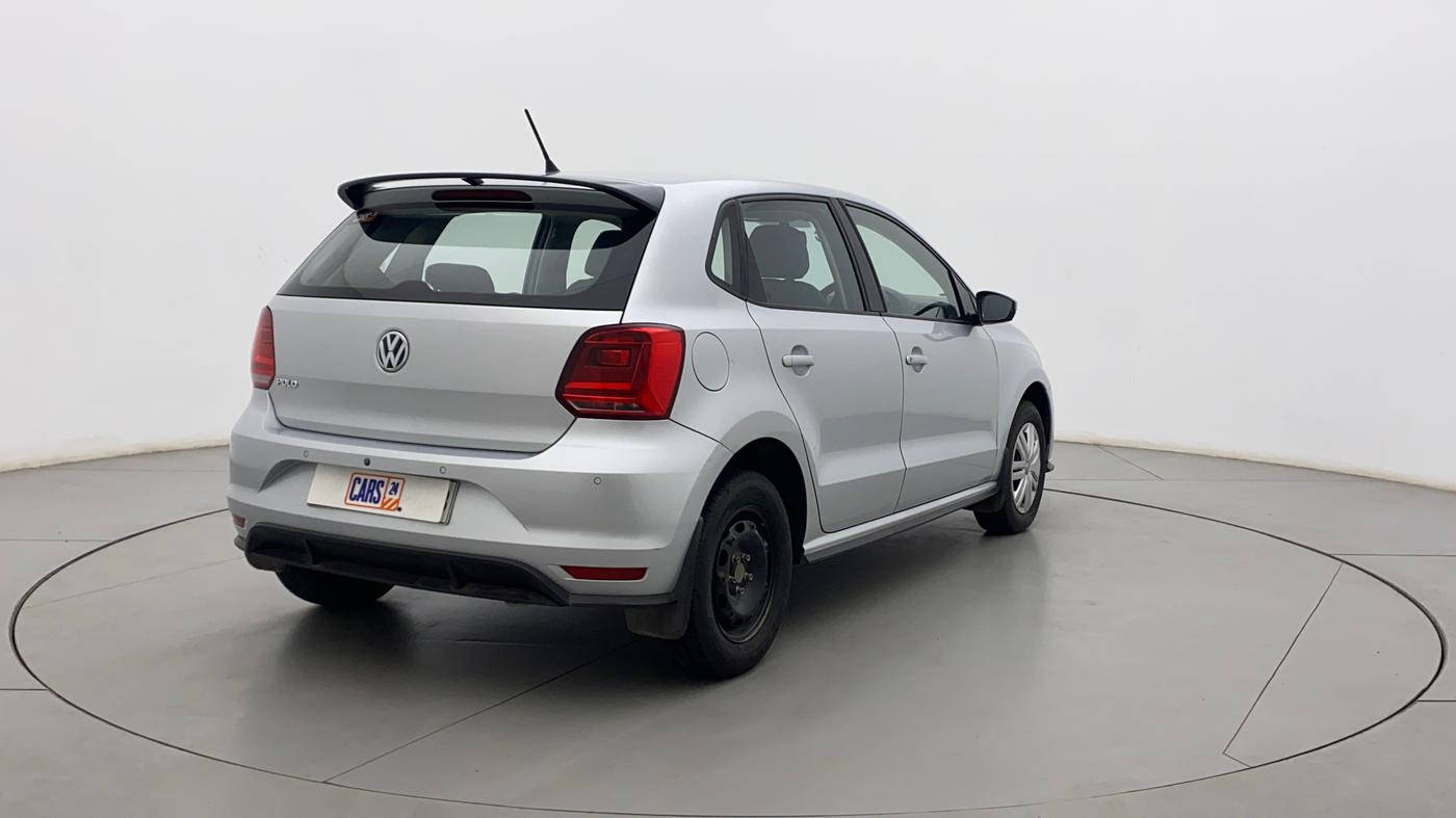 2021 Volkswagen Polo TRENDLINE 1.0L, Petrol, Manual, 22,687 km, Right Back Diagonal