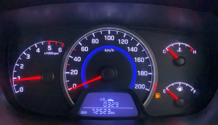 2014 Hyundai Grand i10 MAGNA 1.1 CRDI, Diesel, Manual, 72,932 km, Odometer Image