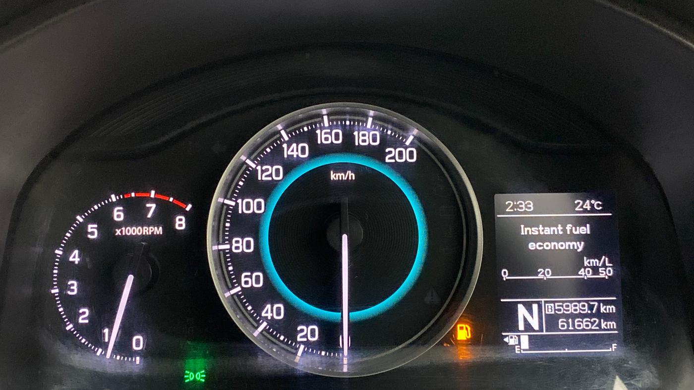 2017 Maruti IGNIS ZETA 1.2 K12 AMT, Petrol, Automatic, 61,709 km, Odometer Image