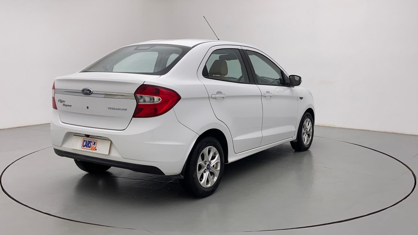 2017 Ford Figo Aspire 1.2 TITANIUM PETROL, Petrol, Manual, 17,536 km, Right Back Diagonal