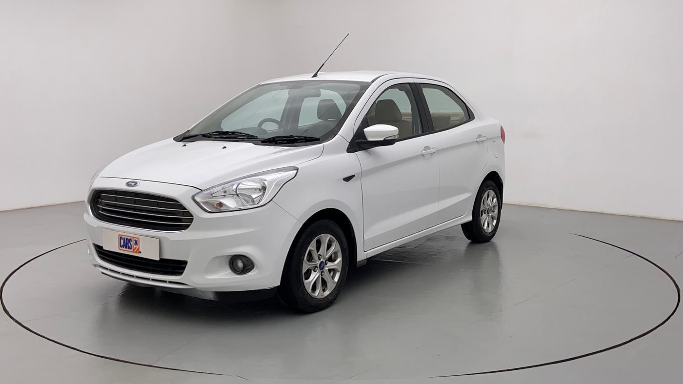 2017 Ford Figo Aspire 1.2 TITANIUM PETROL, Petrol, Manual, 17,536 km, Left Front Diagonal