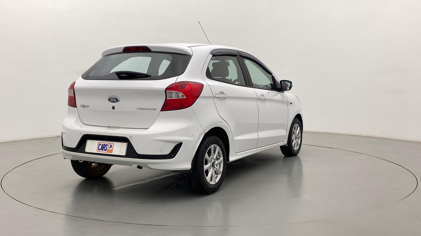 2019 Ford New Figo 1.2 TITANIUM, Petrol, Manual, 7,440 km, Right Back Diagonal
