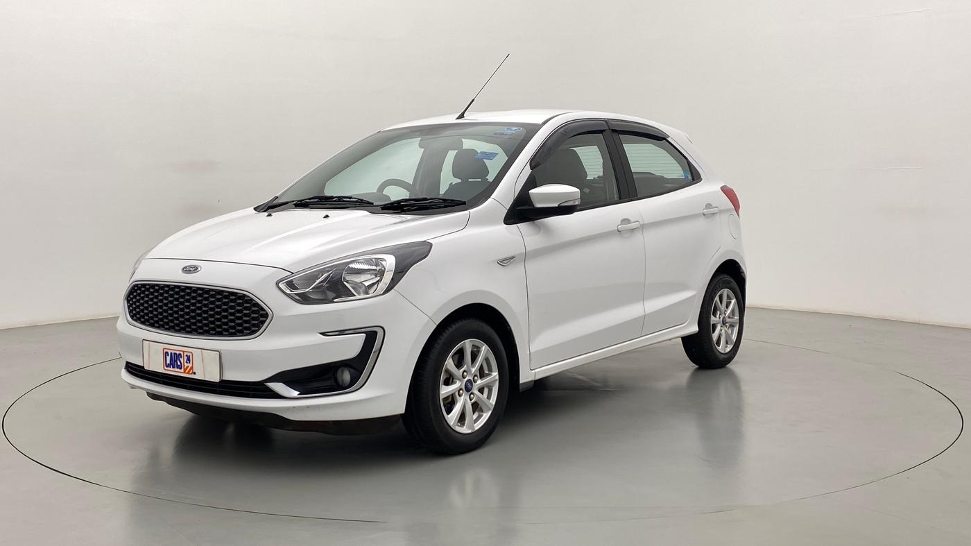 2019 Ford New Figo 1.2 TITANIUM, Petrol, Manual, 7,440 km, Left Front Diagonal