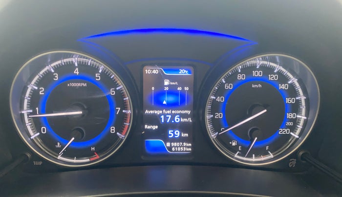 2020 Maruti Baleno ZETA PETROL 1.2, Petrol, Manual, 61,017 km, Odometer Image