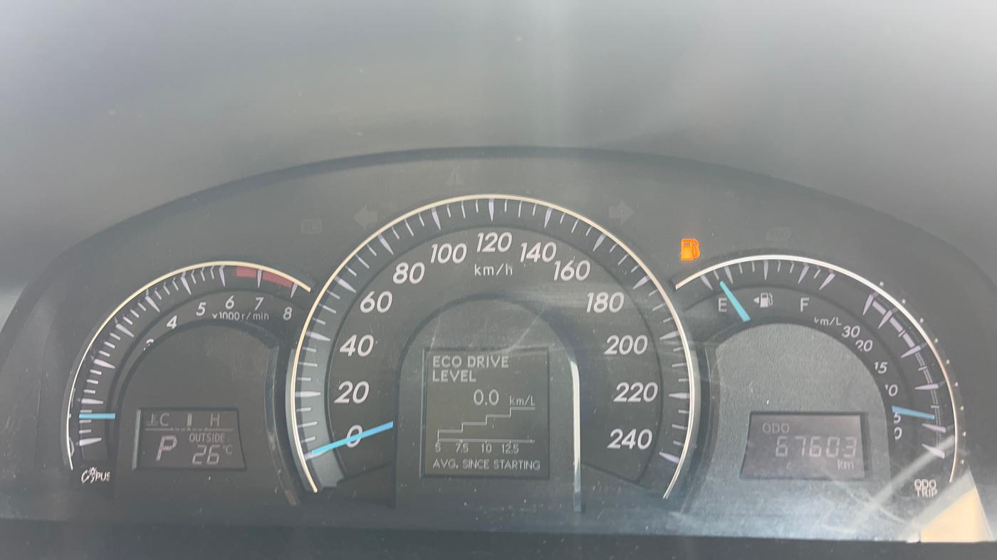 2012 Toyota Camry 2.5L AT, Petrol, Automatic, 67,630 km, Odometer Image