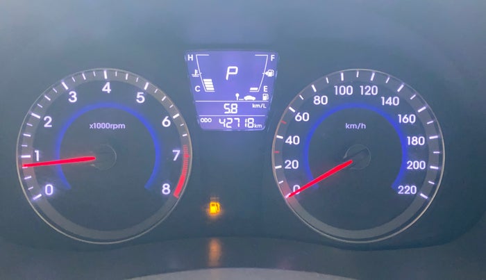 2014 Hyundai Verna FLUIDIC 1.6 VTVT SX AT, Petrol, Automatic, 42,671 km, Odometer Image