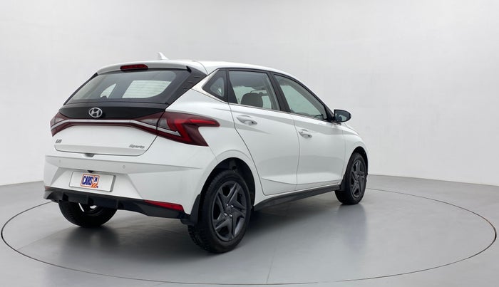 2021 Hyundai NEW I20 SPORTZ 1.2 MT, Petrol, Manual, 1,582 km, Right Back Diagonal