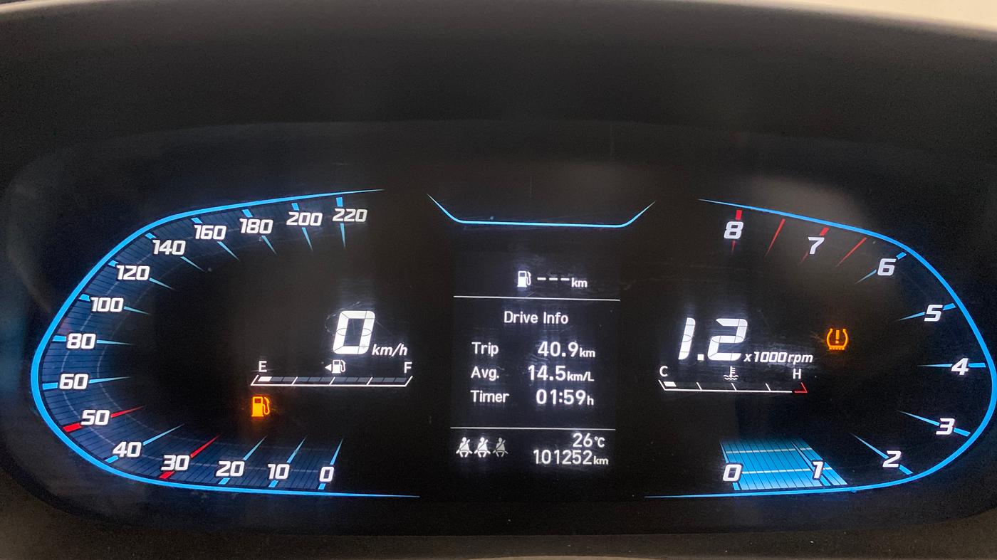 2023 Hyundai NEW I20 SPORTZ 1.2 MT, Petrol, Manual, 1,01,211 km, Odometer Image