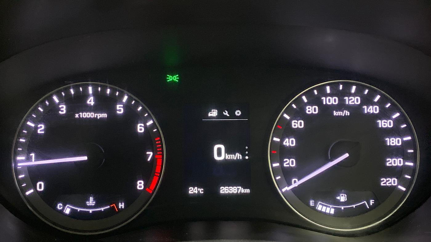 2016 Hyundai Elite i20 ASTA 1.2 (O), Petrol, Manual, 26,425 km, Odometer Image