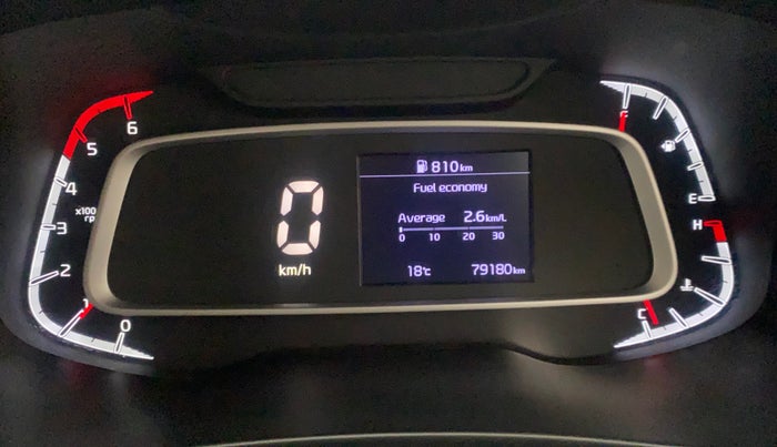 2021 KIA SONET HTX 1.5, Diesel, Manual, 79,179 km, Odometer Image