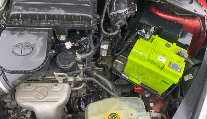 2017 Tata Tiago XZA PETROL, Petrol, Automatic, 98,746 km, Engine View - Left