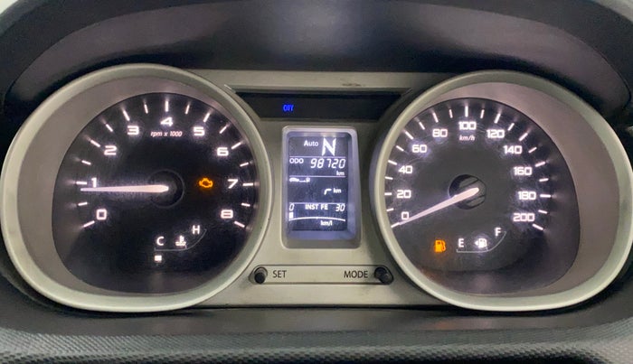 2017 Tata Tiago XZA PETROL, Petrol, Automatic, 98,746 km, Odometer Image