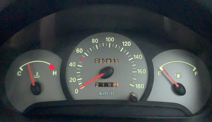 2013 Hyundai Santro Xing GL PLUS, CNG, Manual, 91,274 km, Odometer Image