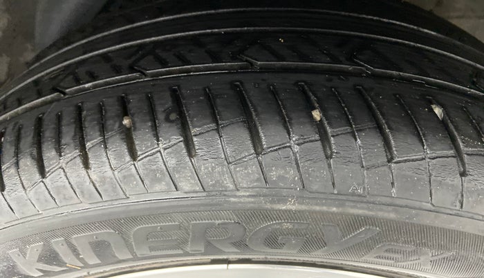 2017 Hyundai Verna 1.6 CRDI SX + AT, Diesel, Automatic, 44,626 km, Left Rear Tyre Tread