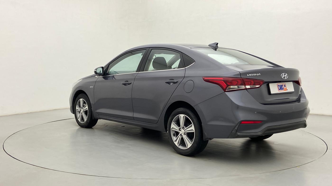 2017 Hyundai Verna 1.6 CRDI SX + AT, Diesel, Automatic, 44,626 km, Left Back Diagonal