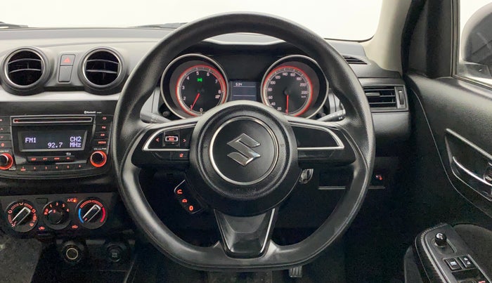 2018 Maruti Swift VXI, Petrol, Manual, 28,663 km, Steering Wheel Close Up