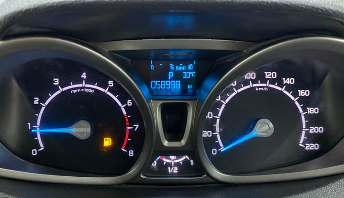 2016 Ford Ecosport TITANIUM 1.5L PETROL AT, CNG, Automatic, 60,431 km, Odometer Image