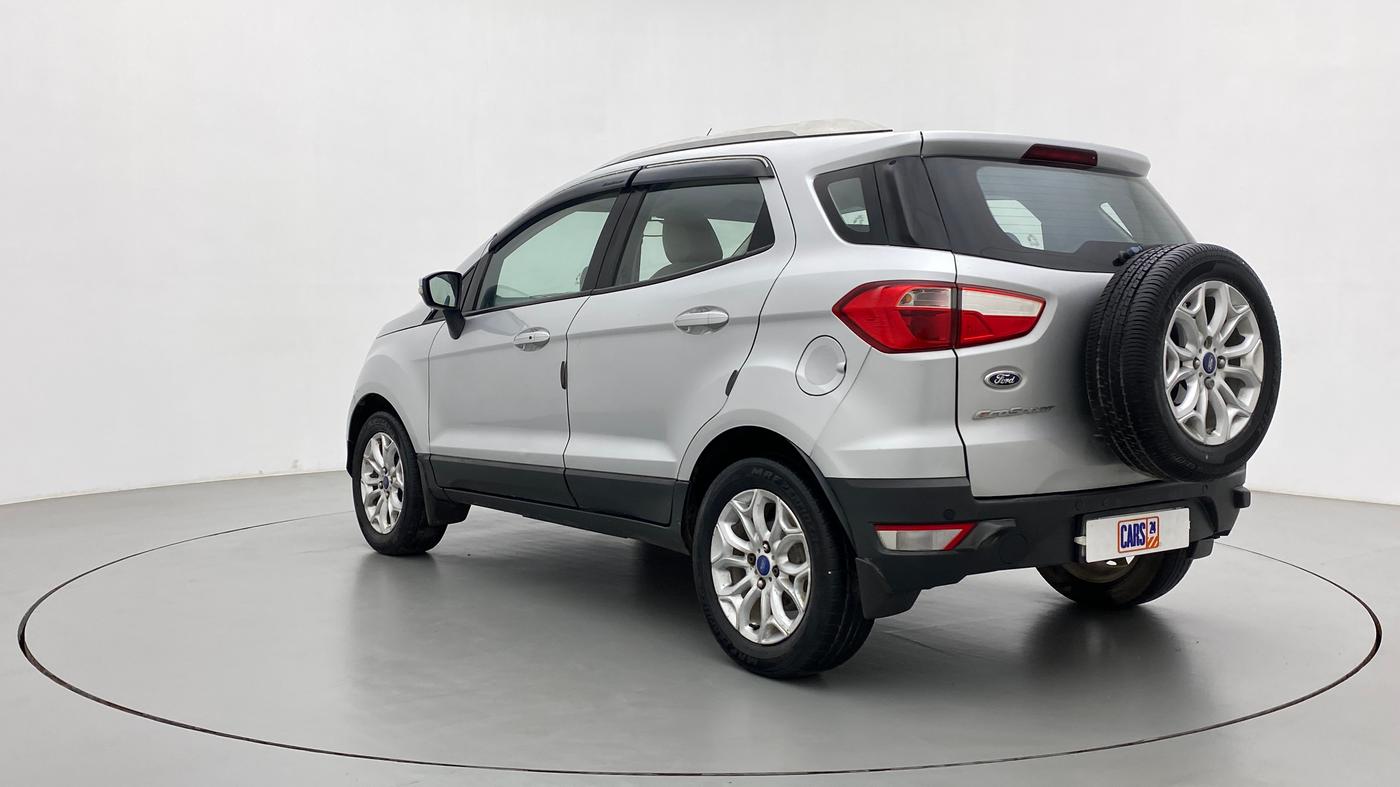2016 Ford Ecosport TITANIUM 1.5L PETROL AT, CNG, Automatic, 60,431 km, Left Back Diagonal