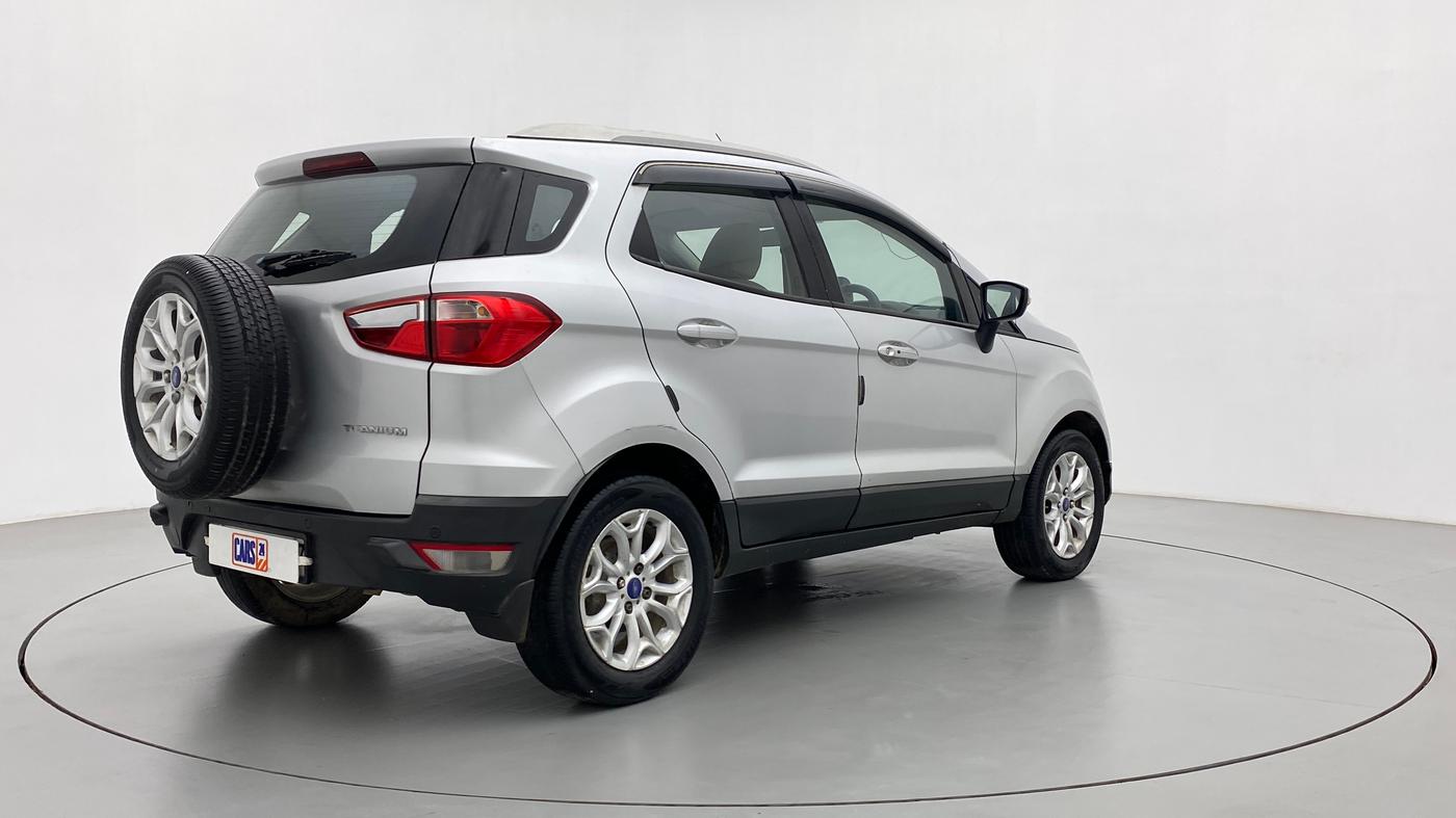 2016 Ford Ecosport TITANIUM 1.5L PETROL AT, CNG, Automatic, 60,431 km, Right Back Diagonal