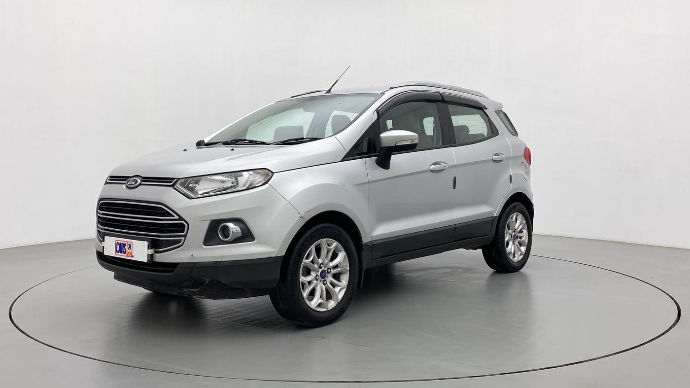 2016 Ford Ecosport TITANIUM 1.5L PETROL AT, CNG, Automatic, 60,431 km, Left Front Diagonal