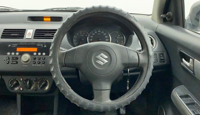 2011 Maruti Swift VXI, Petrol, Manual, 68,080 km, Steering Wheel Close Up