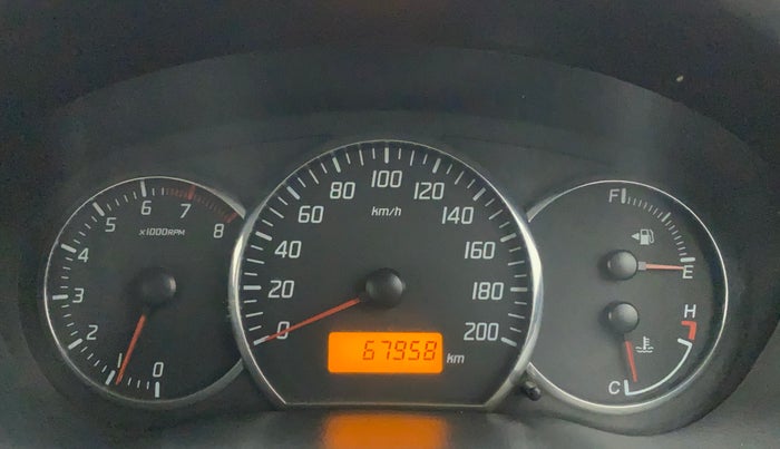 2011 Maruti Swift VXI, Petrol, Manual, 68,080 km, Odometer Image