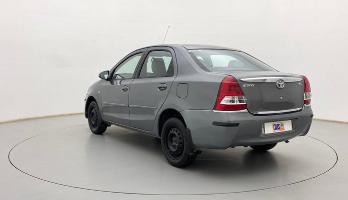 2013 Toyota Etios G, Petrol, Manual, 82,590 km, Left Back Diagonal