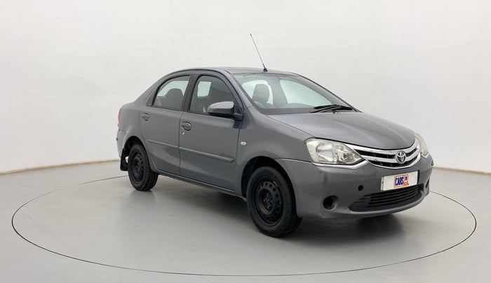 2013 Toyota Etios G, Petrol, Manual, 82,590 km, Right Front Diagonal