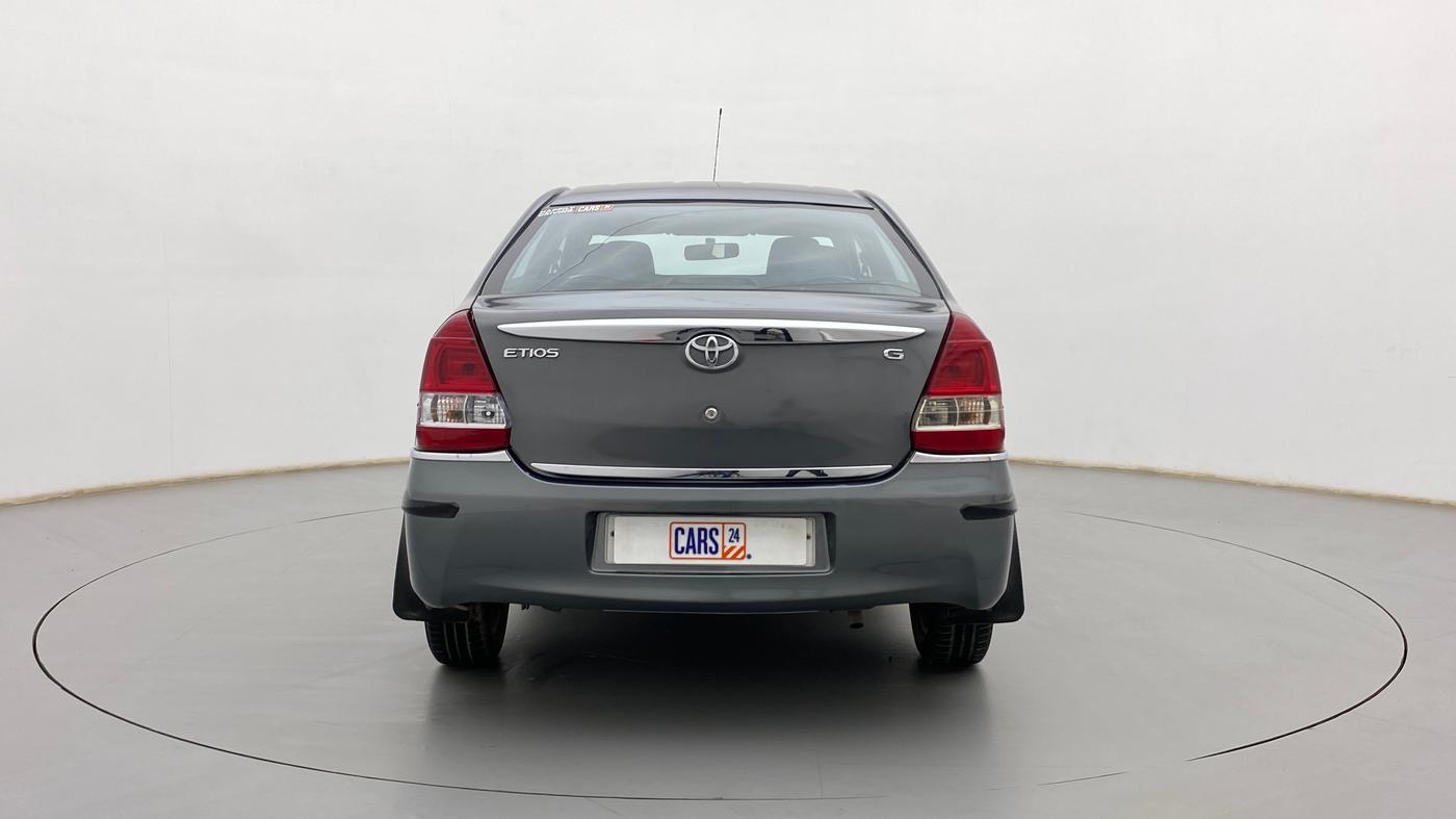 2013 Toyota Etios G, Petrol, Manual, 82,590 km, Back/Rear