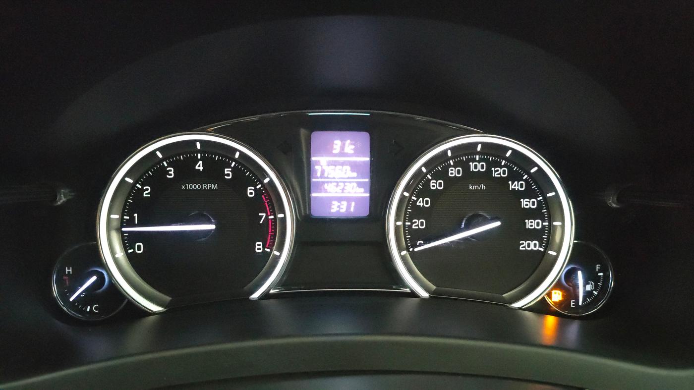 2016 Maruti Ciaz ZXI, Petrol, Manual, 46,205 km, Odometer Image