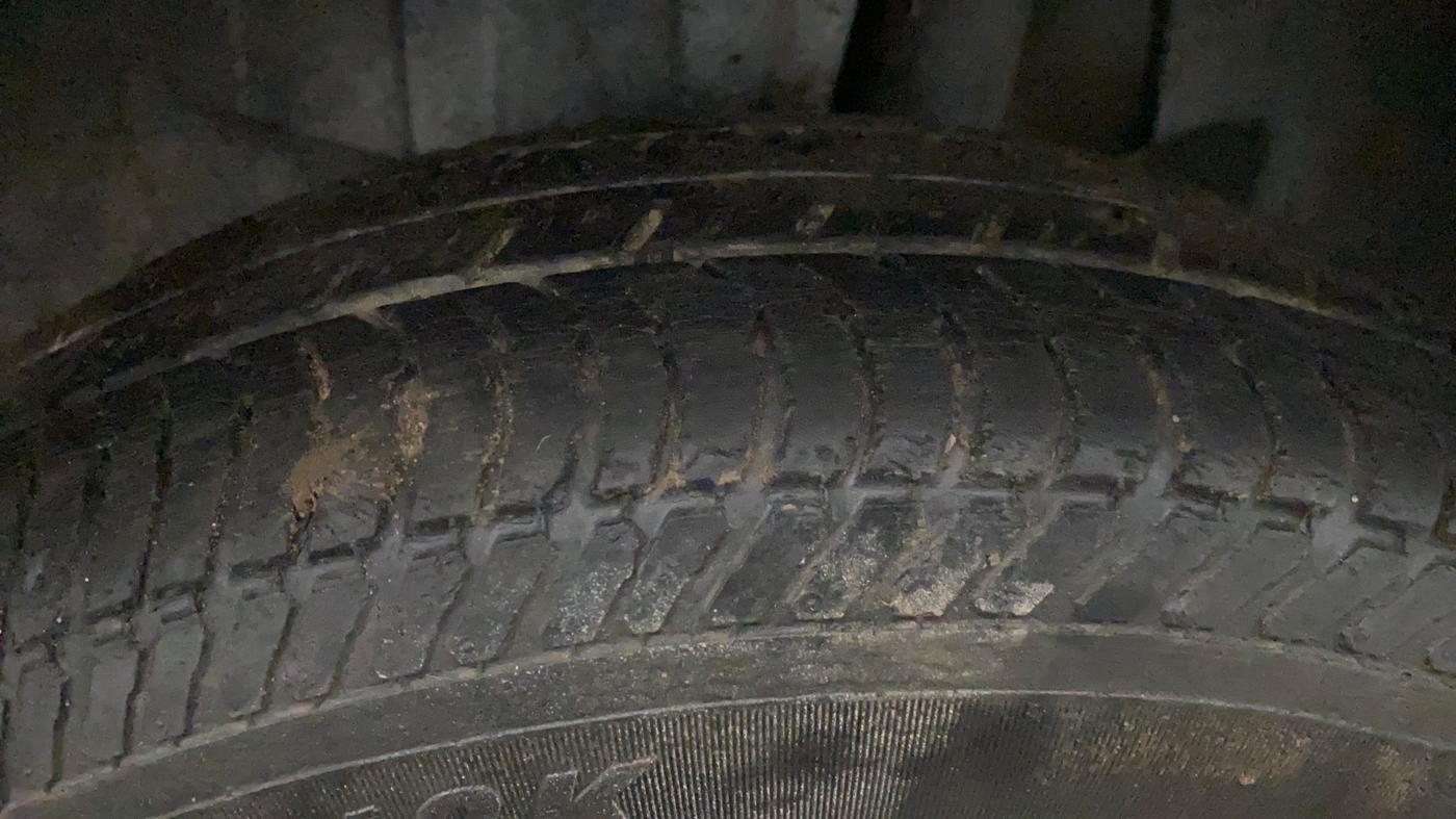 2021 Maruti Dzire VXI, Petrol, Manual, 97,611 km, Left Rear Tyre Tread