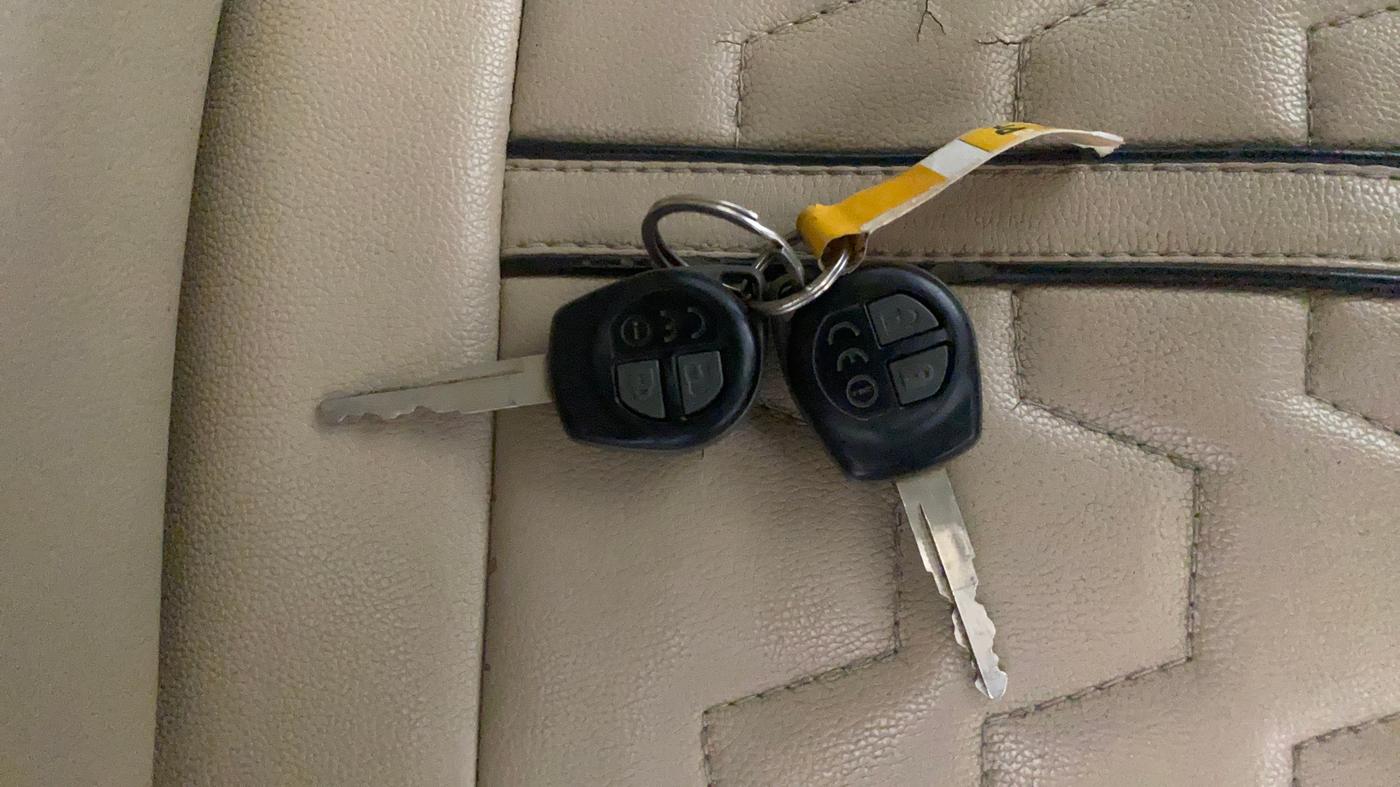 2021 Maruti Dzire VXI, Petrol, Manual, 97,611 km, Key Close Up