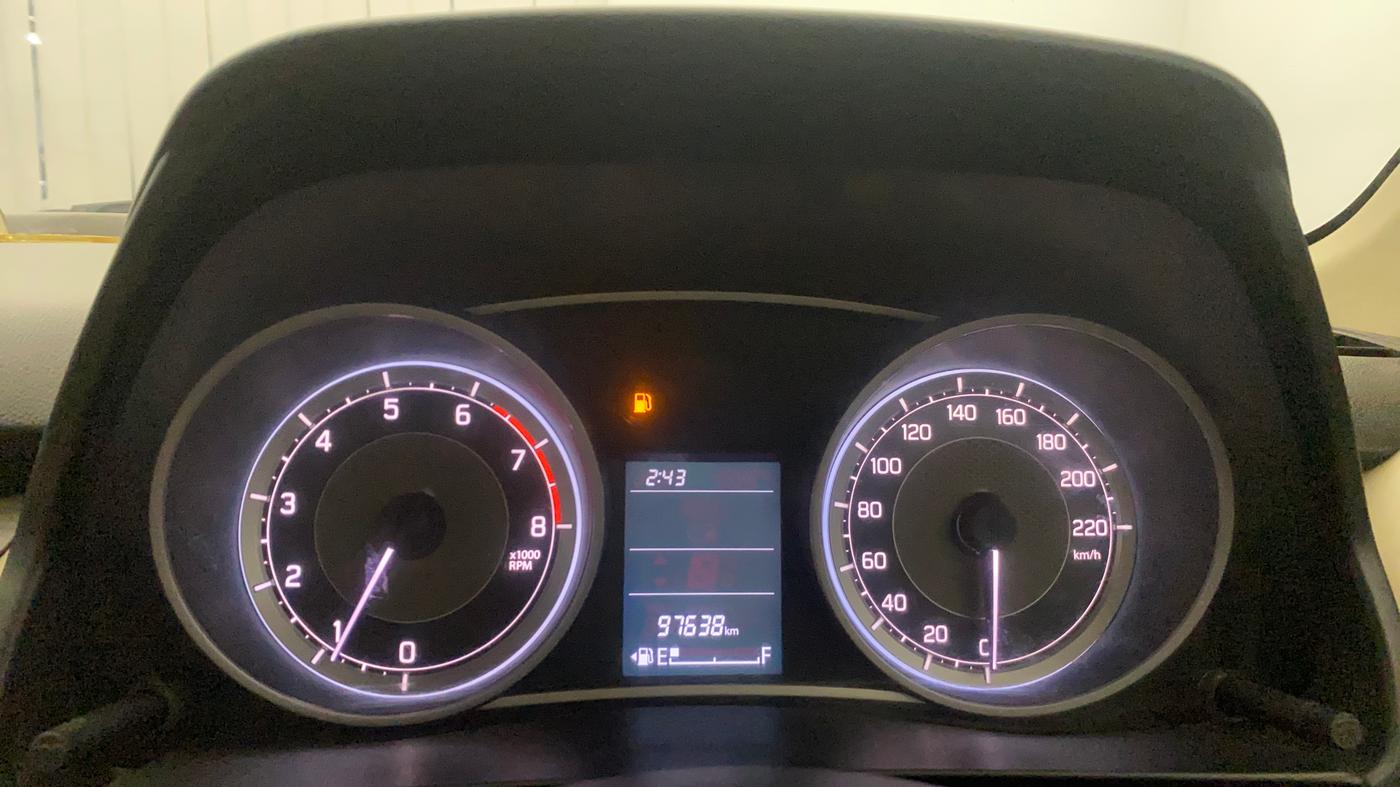 2021 Maruti Dzire VXI, Petrol, Manual, 97,611 km, Odometer Image