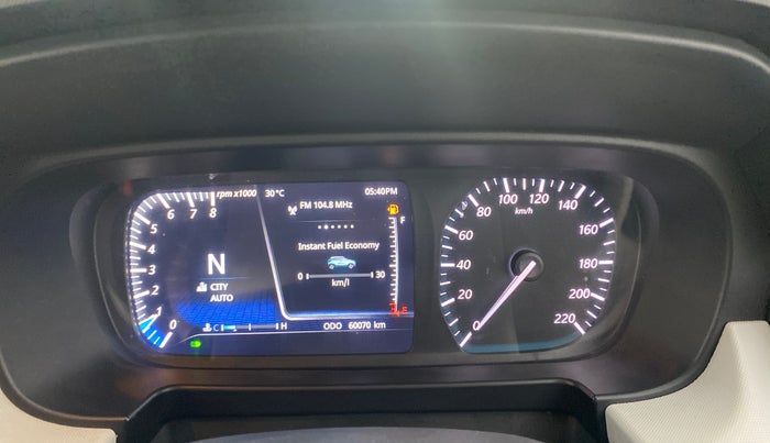 2021 Tata PUNCH CREATIVE  AMT, Petrol, Automatic, 60,070 km, Odometer Image