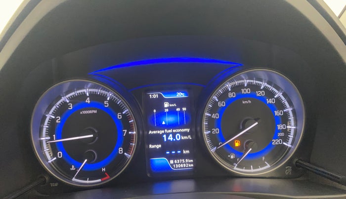 2020 Maruti Baleno ZETA PETROL 1.2, Petrol, Manual, 1,30,692 km, Odometer Image