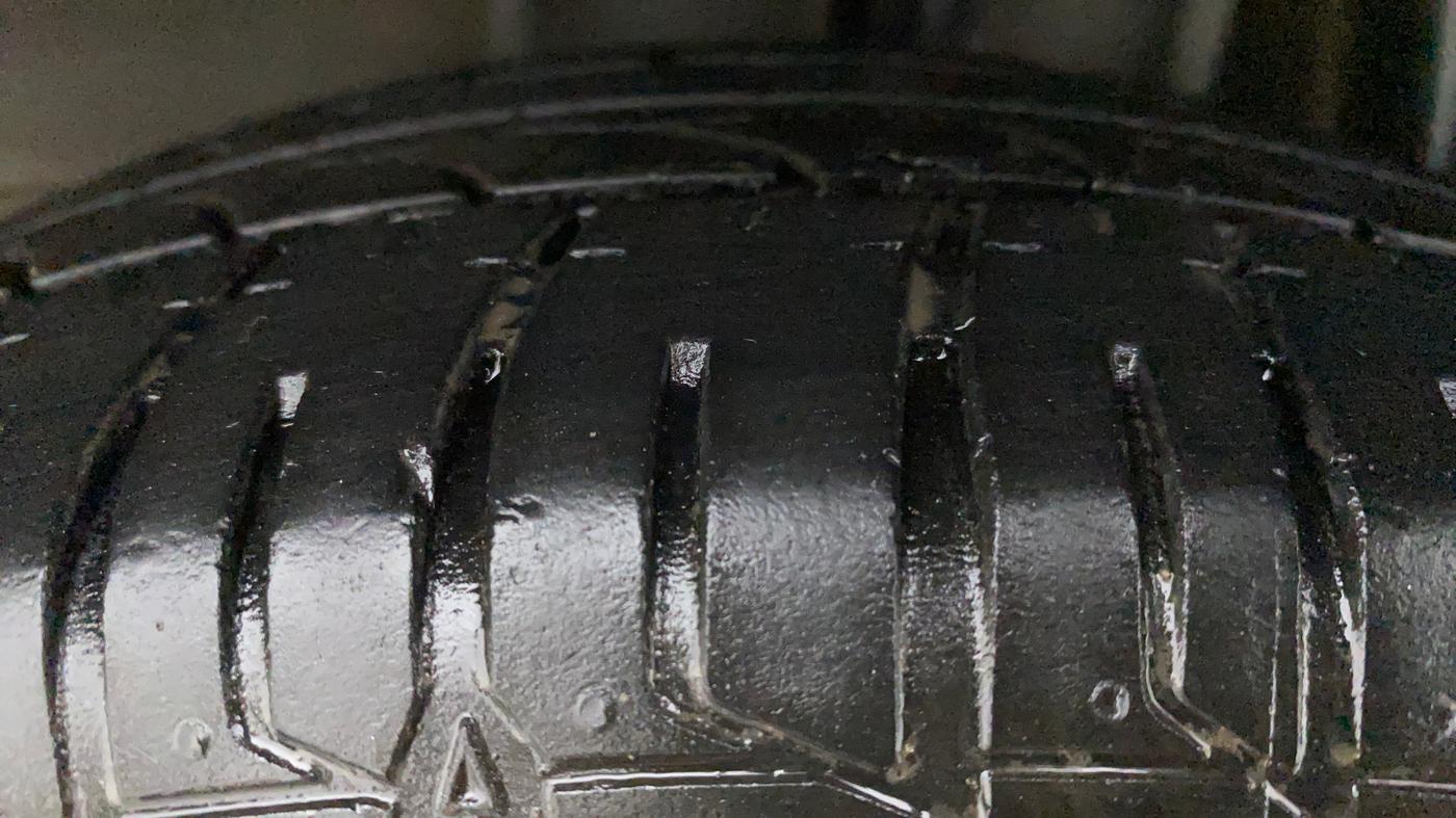 2022 Tata Tiago XZ PLUS CNG, CNG, Manual, 35,460 km, Left Rear Tyre Tread