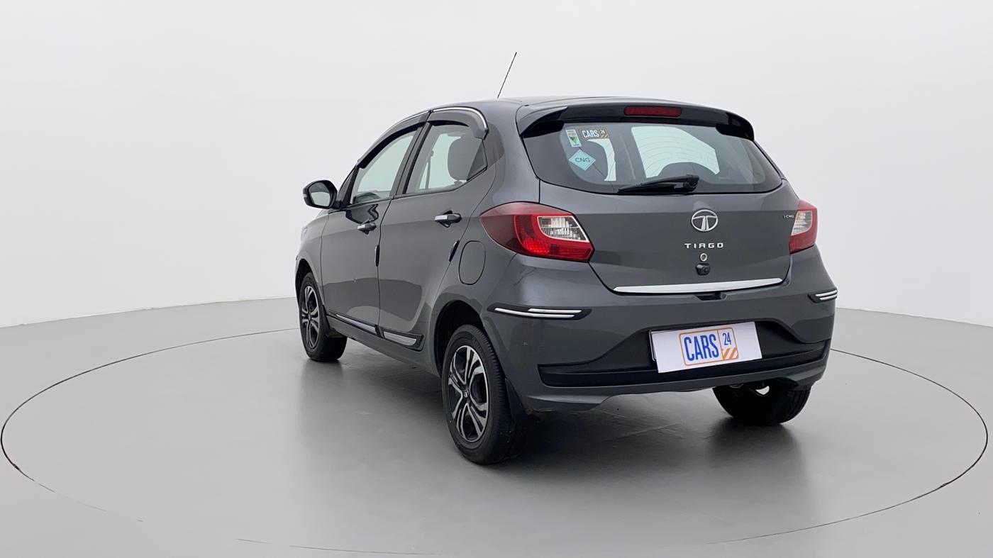 2022 Tata Tiago XZ PLUS CNG, CNG, Manual, 35,460 km, Left Back Diagonal