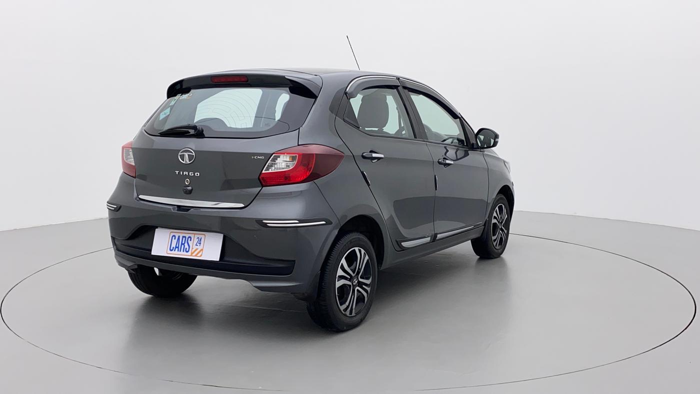 2022 Tata Tiago XZ PLUS CNG, CNG, Manual, 35,460 km, Right Back Diagonal