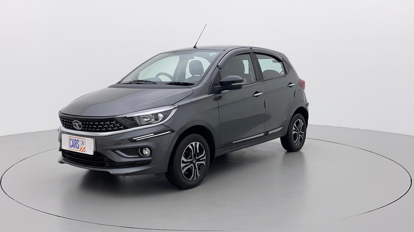 2022 Tata Tiago XZ PLUS CNG, CNG, Manual, 35,460 km, Left Front Diagonal