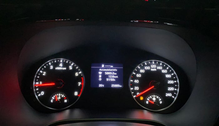 2022 KIA SELTOS HTK 1.5 PETROL, Petrol, Manual, 25,888 km, Odometer Image