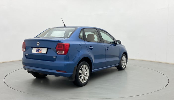 2017 Volkswagen Ameo HIGHLINE1.5L, Diesel, Manual, 35,041 km, Right Back Diagonal