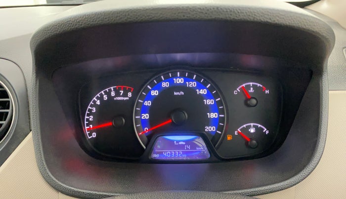 2014 Hyundai Xcent S (O) 1.2, Petrol, Manual, 40,290 km, Odometer Image