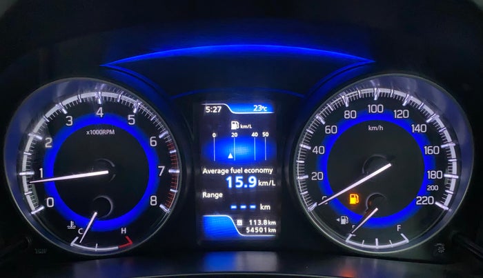 2016 Maruti Baleno ZETA PETROL 1.2, Petrol, Manual, 54,500 km, Odometer Image