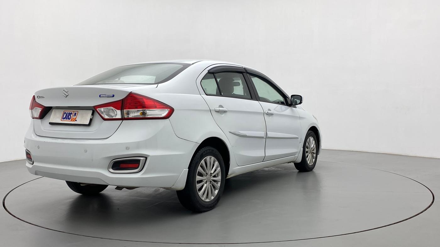2018 Maruti Ciaz DELTA 1.5 SHVS MT PETROL, Petrol, Manual, 63,942 km, Right Back Diagonal