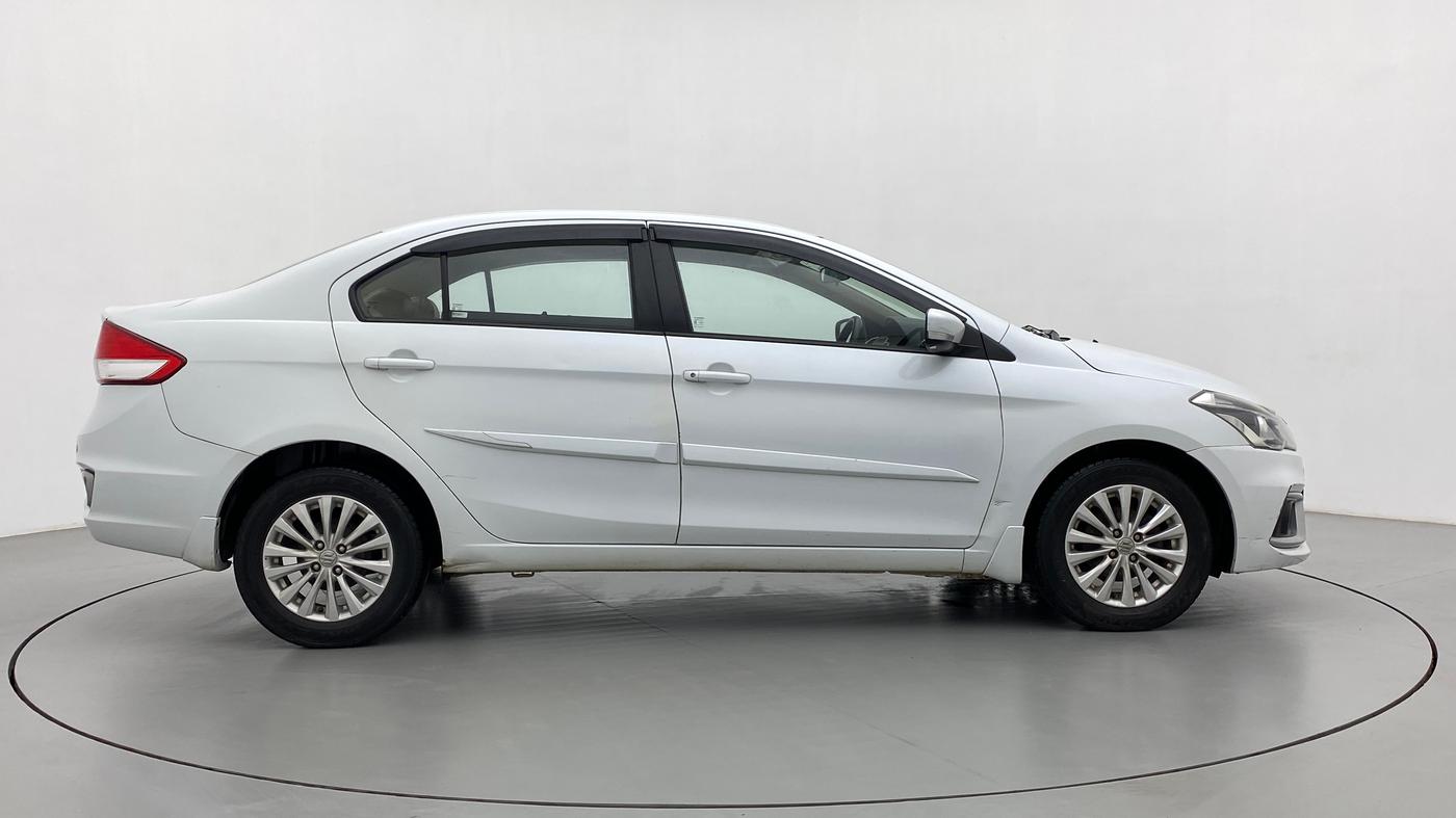 2018 Maruti Ciaz DELTA 1.5 SHVS MT PETROL, Petrol, Manual, 63,942 km, Right Side View