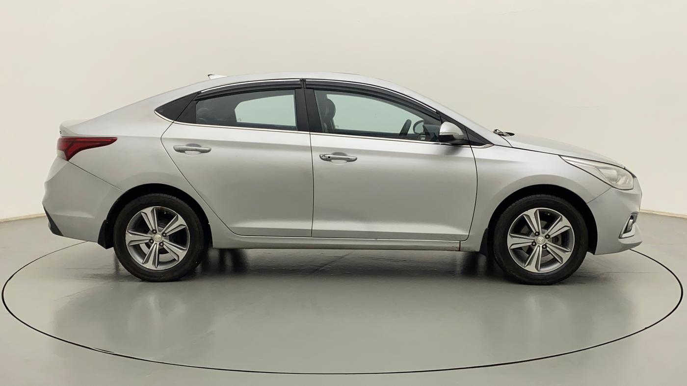 2018 Hyundai Verna 1.6 VTVT SX O, CNG, Manual, 90,120 km, Right Side View