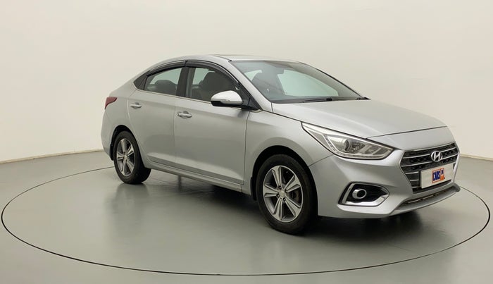 2018 Hyundai Verna 1.6 VTVT SX O, CNG, Manual, 90,120 km, Right Front Diagonal