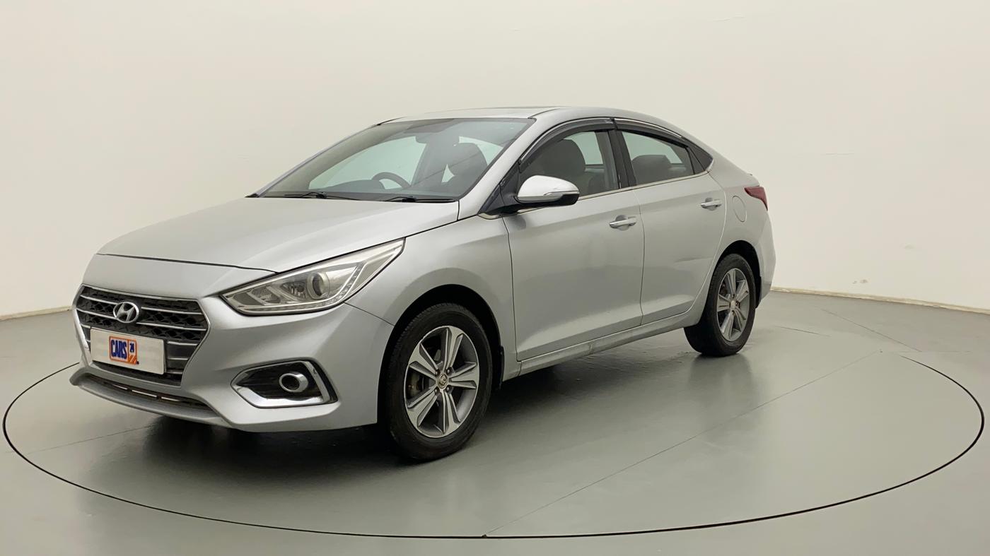 2018 Hyundai Verna 1.6 VTVT SX O, CNG, Manual, 90,120 km, Left Front Diagonal